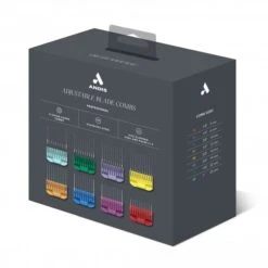 Andis 8 Piece Stainless Steel Adjustable Blade Comb Set -Groomers Professional andis 8 piece stainless steel adjustable blade comb set p17697 12355 medium