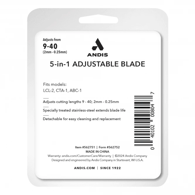Andis Adjustable Replacement Blade 4 Andis Adjustable Replacement Blade - Image 4