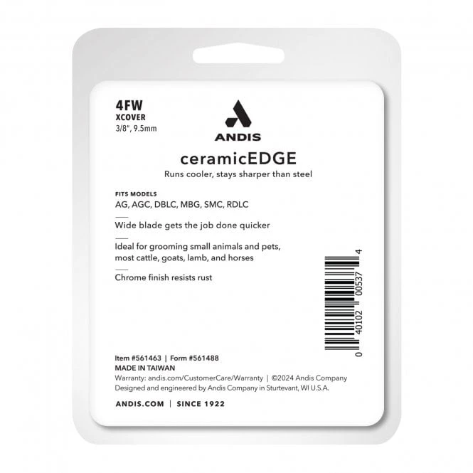 Andis CeramicEDGE #4FW XCover Wide Blade 4 Andis CeramicEDGE #4FW XCover Wide Blade - Image 4