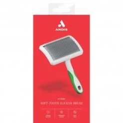 Andis Soft-Tooth Slicker Brush -Groomers Professional andis soft tooth slicker brush p18024 16390 medium