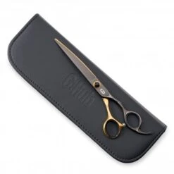 7" Curved Scissors - Limited Edition -Groomers Professional ghub noir 7 curved scissors limited edition p18081 17302 medium