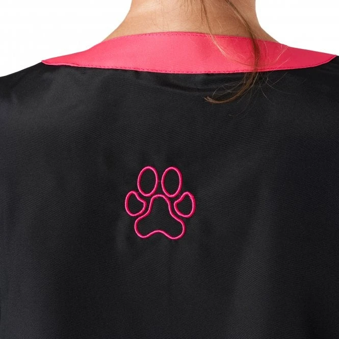 Amelia Boat Neck Jacket Black/Pink 6 Amelia Boat Neck Jacket Black/Pink - Image 6