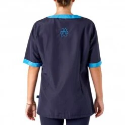 Amelia Boat Neck Jacket Navy/Turquoise 9 Amelia Boat Neck Jacket Navy/Turquoise -Groomers Professional groomers amelia boat neck jacket navyturquoise p17843 16818 medium