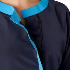 Amelia Boat Neck Jacket Navy/Turquoise 11 Amelia Boat Neck Jacket Navy/Turquoise -Groomers Professional groomers amelia boat neck jacket navyturquoise p17843 16820 medium