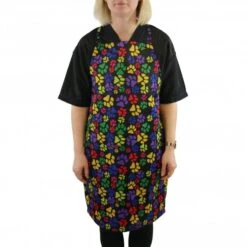Apron Multi Paw Print