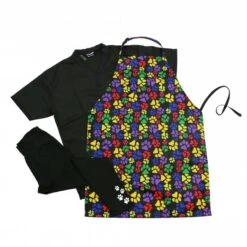Apron Multi Paw Print -Groomers Professional groomers apron multi paw print p17853 15181 medium