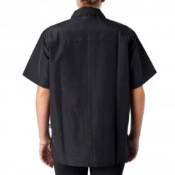 Buddy Short Sleeve Jacket Black/Black -Groomers Professional groomers buddy short sleeve jacket blackblack p18092 17422 medium