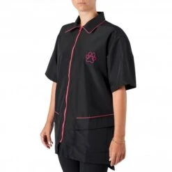Buddy Short Sleeve Jacket Black/Pink