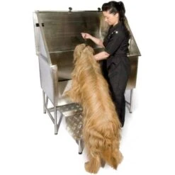 Easy Step Static Stainless Steel Bath -Groomers Professional groomers easy step static stainless steel bath p1474 1737 medium
