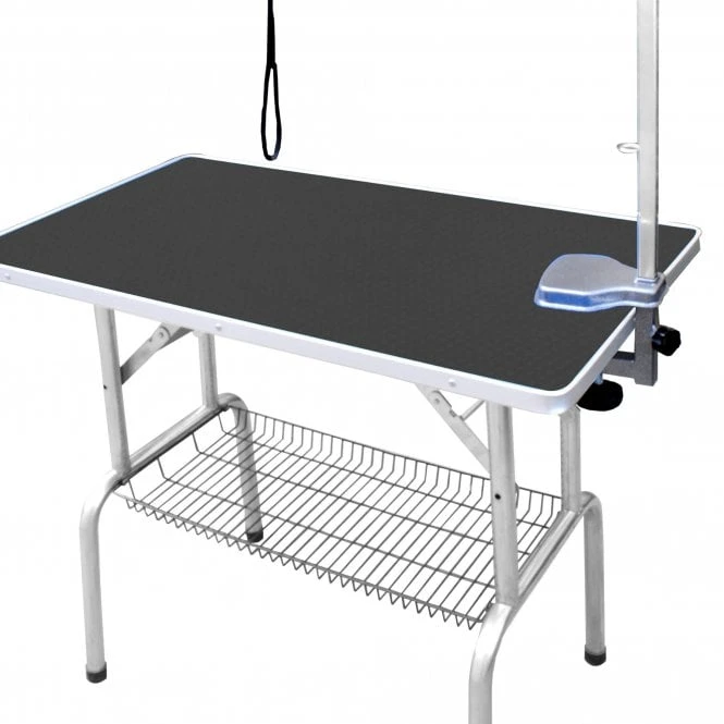 GroomForce Height Adjustable Folding Grooming Table 2 GroomForce Height Adjustable Folding Grooming Table - Image 2