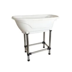 Jupiter Static Mini Bath - White