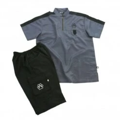 Lucio Mens Top Grey/Black -Groomers Professional groomers lucio mens top greyblack p17924 15566 medium