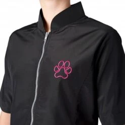 Mandarin Collar Tunic Black/Pink -Groomers Professional groomers mandarin collar tunic blackpink p10336 17433 medium