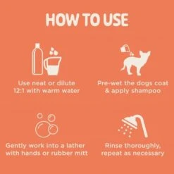 Peach & Apricot Dog Shampoo -Groomers Professional groomers peach apricot dog shampoo p18137 17852 medium