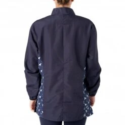 Penny Poodle Long Sleeve Mandarin Collar Tunic Navy/Bling -Groomers Professional groomers penny poodle long sleeve mandarin collar tunic navybling p18051 16888 medium