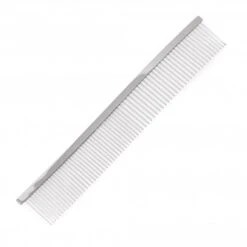 Stainless Steel Swirl Comb - 25cm 5 Stainless Steel Swirl Comb - 25cm -Groomers Professional groomers stainless steel swirl comb 25cm p18350 19453 medium