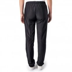 Stylish Straight-Legged Two-Tone Trousers Black -Groomers Professional groomers stylish straight legged two tone trousers black p10235 17458 medium