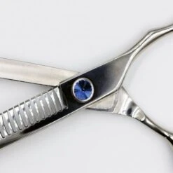 7" 30T Curved Chunker Scissors -Groomers Professional groomers topaz 7 30t curved chunker scissors p17870 15126 medium