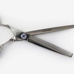 7" Left-Handed 50T Thinning Scissors -Groomers Professional groomers topaz 7 left handed 50t thinning scissors p17635 12014 medium