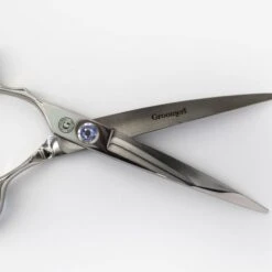7" Left-Handed Curved Scissors -Groomers Professional groomers topaz 7 left handed curved scissors p17634 12018 medium