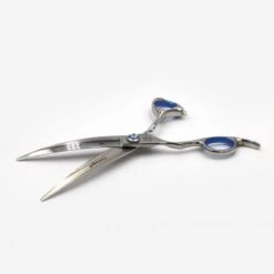7" Left-Handed Curved Scissors -Groomers Professional groomers topaz 7 left handed curved scissors p17634 12019 medium
