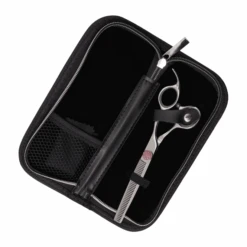 Pink 6.5" 40T Thinning Scissors -Groomers Professional groomers topaz pink 65 40t thinning scissors p18332 19336 medium