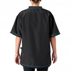 V-Neck Tunic Black/Blue 8 V-Neck Tunic Black/Blue -Groomers Professional groomers v neck tunic blackblue p10209 16791 medium