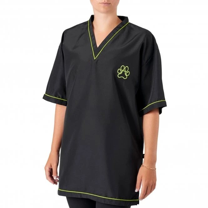 V-Neck Tunic Black/Neon 1 V-Neck Tunic Black/Neon