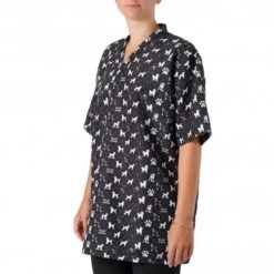 V-Neck Tunic Poodle Print