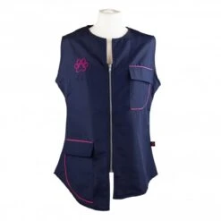Waistcoat Navy/Pink