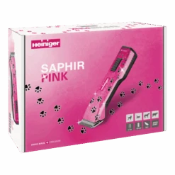 Saphir Style Pink Paws Clipper With Two Batteries -Groomers Professional heiniger saphir style pink paws clipper with two batteries p6613 14440 medium