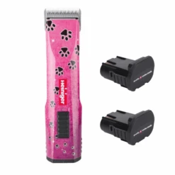 Saphir Style Pink Paws Clipper With Two Batteries