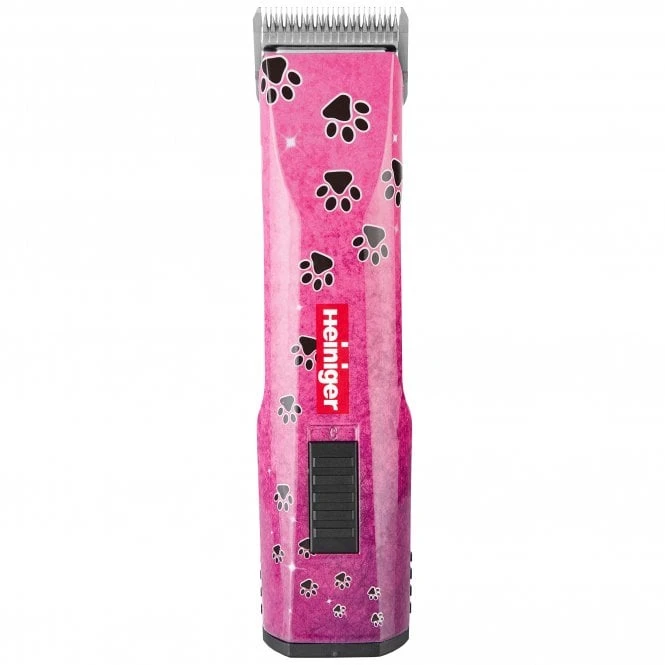 Saphir Style Pink Paws Design Clipper With One Battery 1 Saphir Style Pink Paws Design Clipper With One Battery