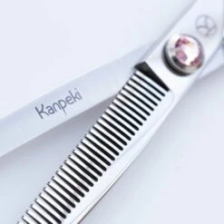 6.5" 45T Thinning Scissors 7 6.5" 45T Thinning Scissors -Groomers Professional kanpeki curved pink 65 45t thinning scissors p17898 17096 medium