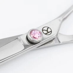 7.5" Scissors -Groomers Professional kanpeki curved pink 75 scissors p18063 17050 medium