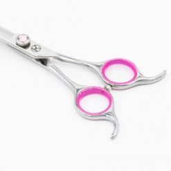 7.5" Scissors -Groomers Professional kanpeki curved pink 75 scissors p18063 17051 medium