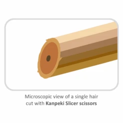 Slicer 7" 33T Dual Blade Thinning Scissor -Groomers Professional kanpeki slicer 7 33t dual blade thinning scissor p17892 15320 medium