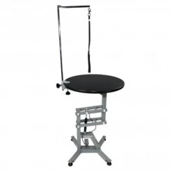 Air Lifting Round Table - Black
