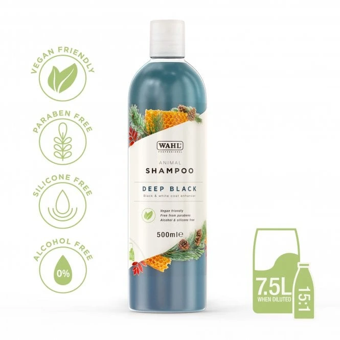 Wahl Deep Black Shampoo 500ml 2 Wahl Deep Black Shampoo 500ml - Image 2
