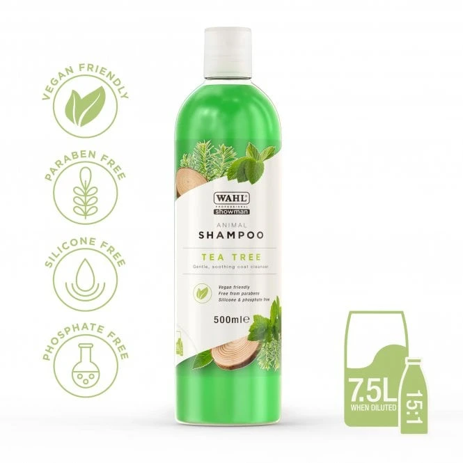 Wahl Tea Tree Shampoo 500ml 2 Wahl Tea Tree Shampoo 500ml - Image 2