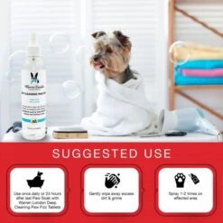 Deep Cleaning Paw Spray 240ml 8 Deep Cleaning Paw Spray 240ml -Groomers Professional warren london deep cleaning paw spray 240ml p17960 15970 medium