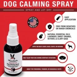 Essential Oil Dog Calming Spray 73ml 8 Essential Oil Dog Calming Spray 73ml -Groomers Professional warren london essential oil dog calming spray 73ml p17962 16000 medium