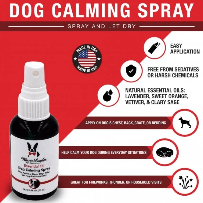 Essential Oil Dog Calming Spray 73ml 3 Essential Oil Dog Calming Spray 73ml - Image 3