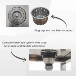 Small Stainless Steel Bath -Groomers Professional xpower small stainless steel bath p18348 19437 medium